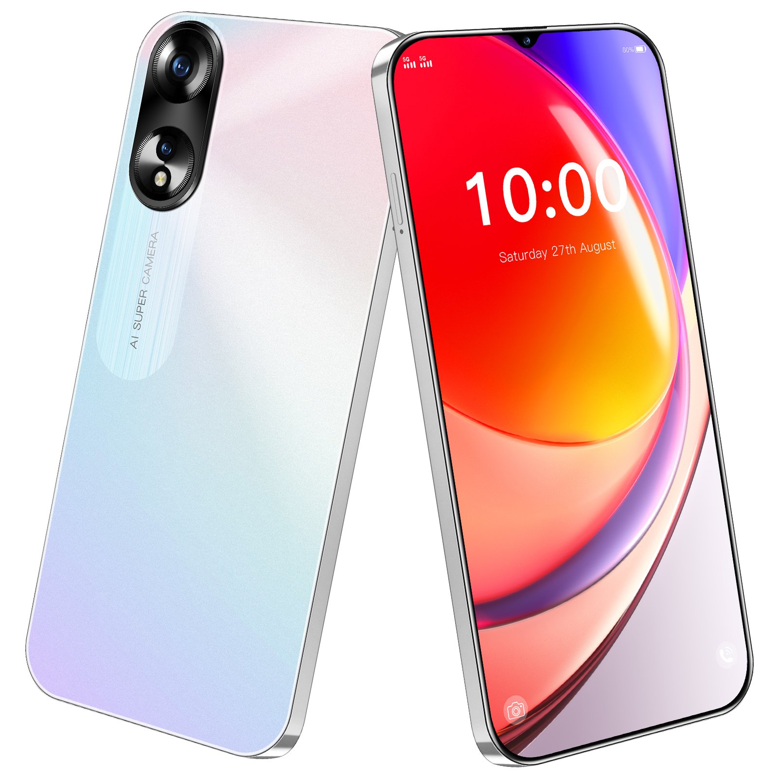 A38 mobile phones 3g&4g smartphone 6.6'' quick charger fingerprint cellphone cheap smartphones unlocked smartphone